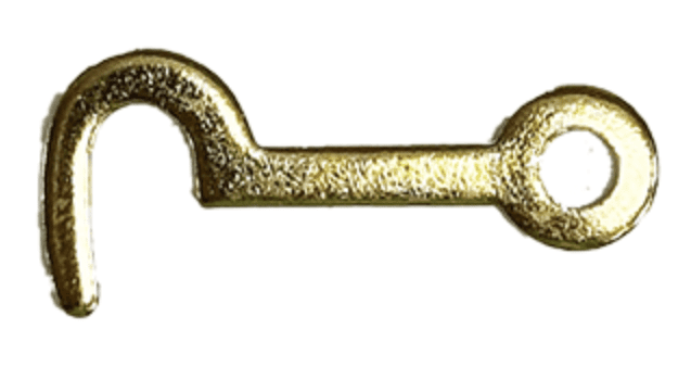 Brass Plated Flat Hook